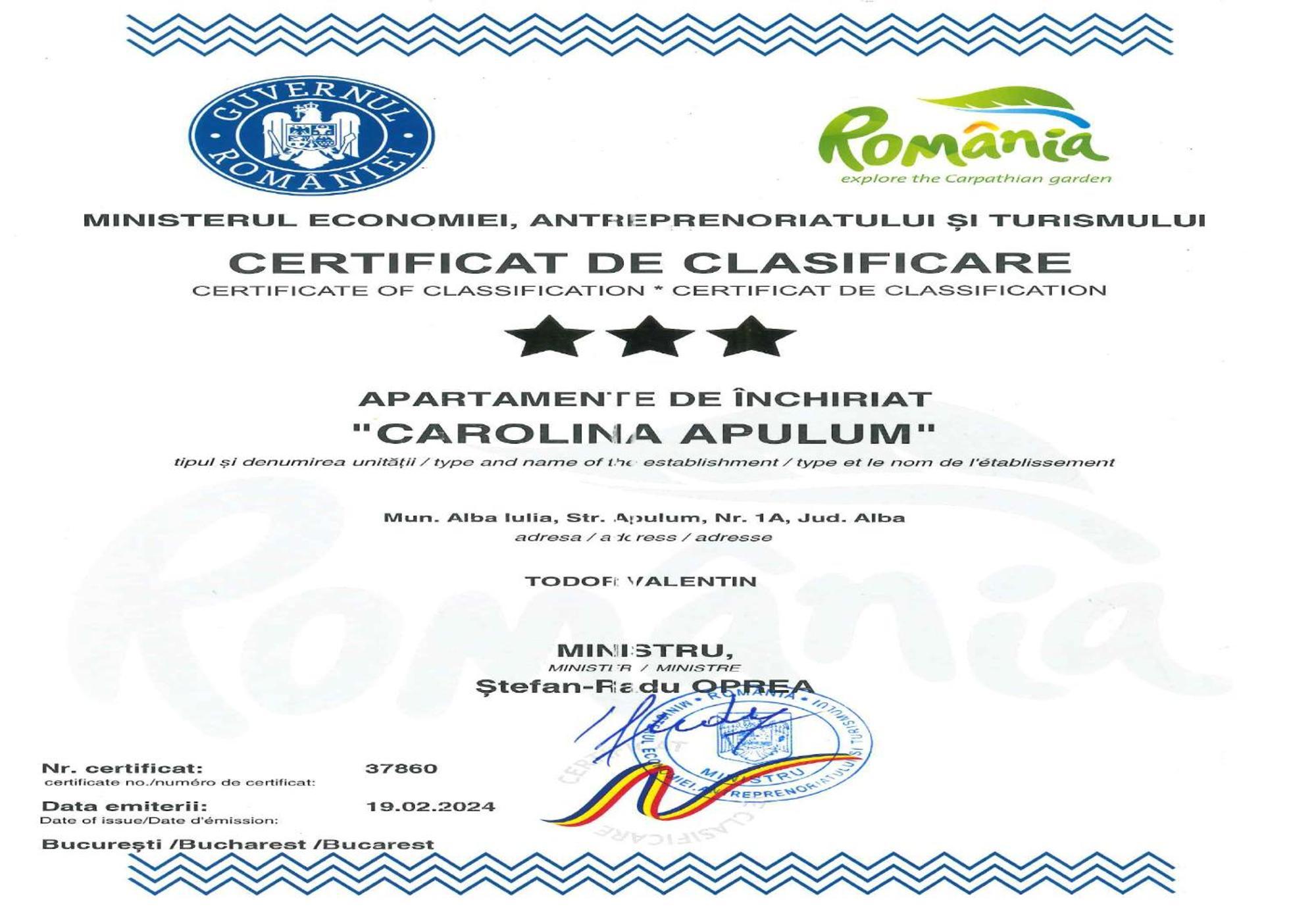 Vila Carolina Apulum Villa Alba Iulia Buitenkant foto